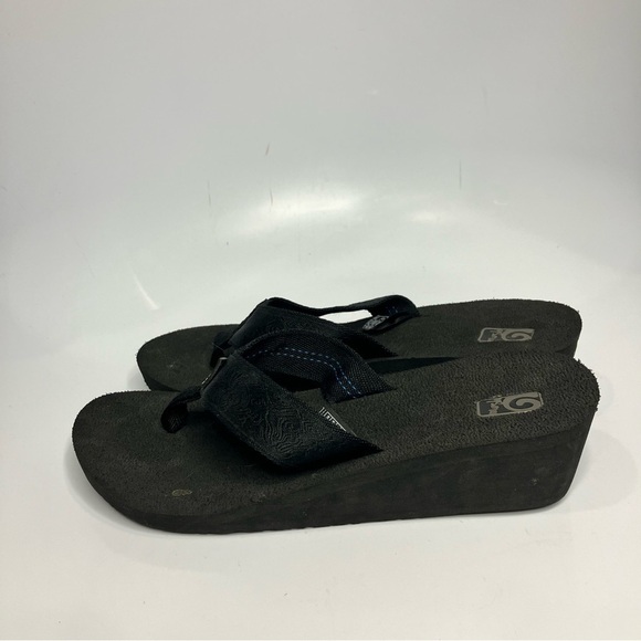 Teva mush wedge slip flops size 11 - Picture 5 of 8